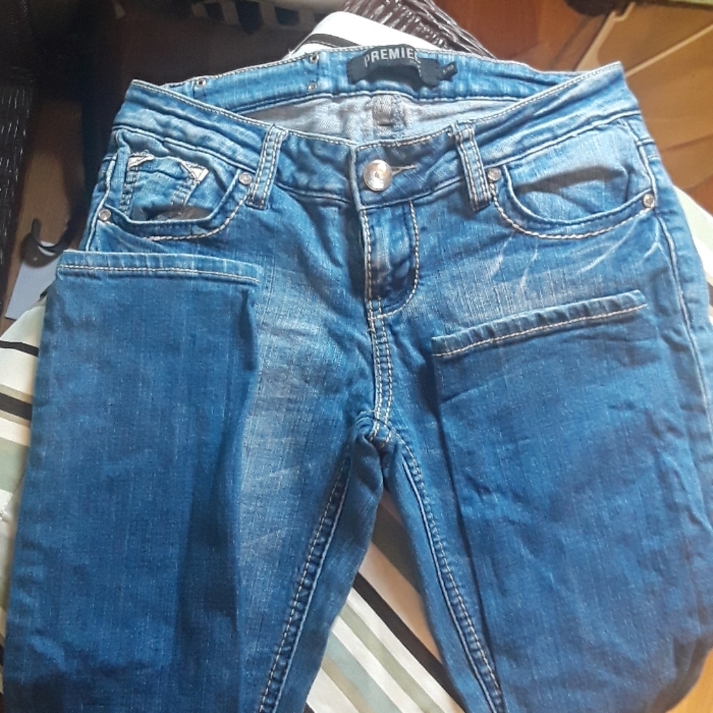 Premier straight leg jeans